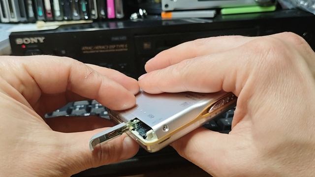 Panasonic SJ-MJ15 minidisc mldp player