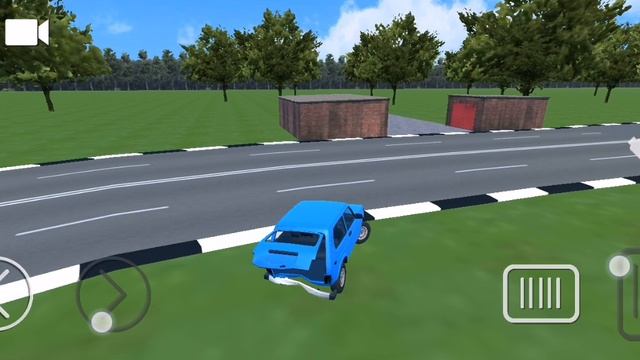 Спускаются с горы русские машины