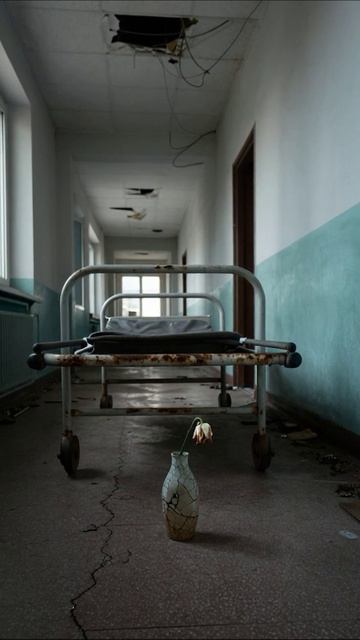 Разбитые мечты: забытые коридоры больницы #заброшенные #печаль #утрата