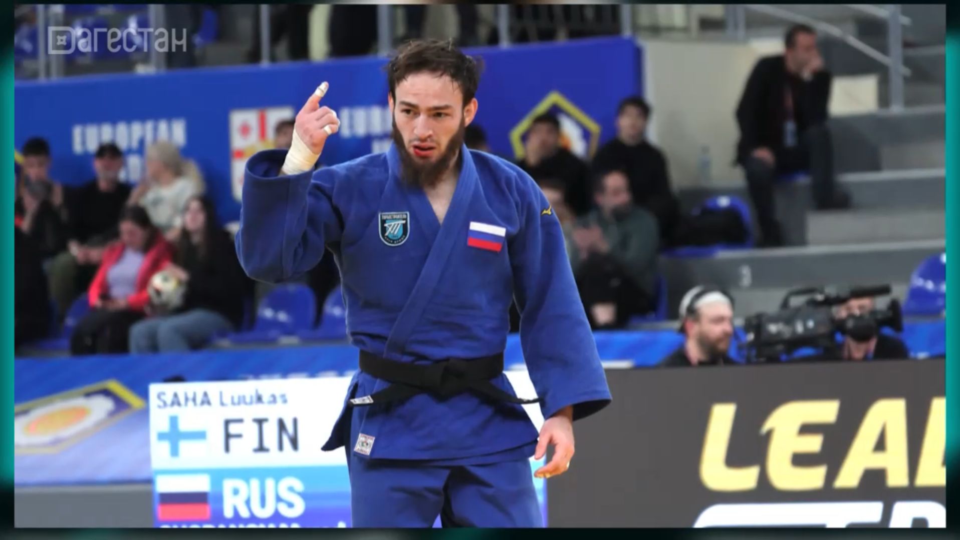 Дзюдоист Мурад Чопанов принес российской сборной первое золото чемпионата Европы