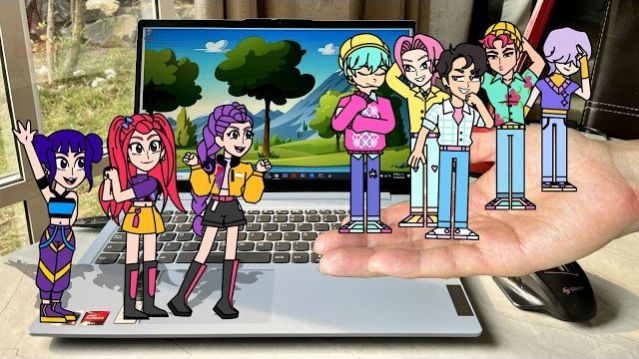 РУМИ, ЗОИ и МИРА Крор охотницы на демонов хотят подружиться с ДЖИНУ+ОООЧЕНЬ ГОЛОДНЫЕ СПРУНКИ!!!