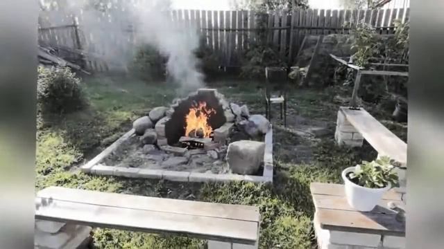 Место для кострища, идеи для дачи | обзор.