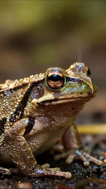 Лягушка в дикой природе: удивительные детали природа лягушки фотография