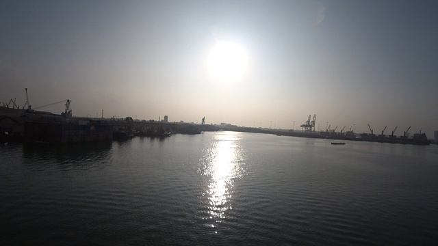 Заход в порт Джибути 10.02.2026