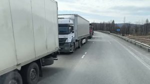 большая пробка трасса м-5-16. 04. 2025 год.