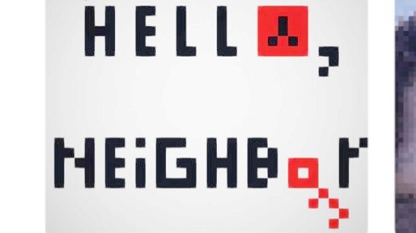 Hello, Neighbor в Блокселях. Баги. Забавное видео.
