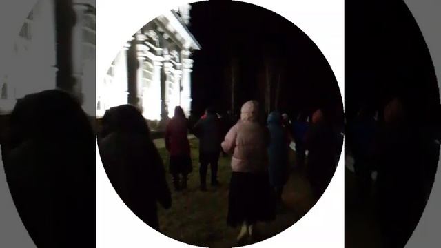 Свердловская обл.Североуральск крёстный ход на Пасху.