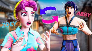 ХАНТРИКС ПОМЕНЯЛИСЬ ЦВЕТАМИ! K-Pop Охотницы на Демонов Анимация