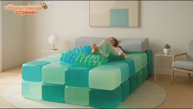 Какую супер кровать выберешь? ИИ - анимация.