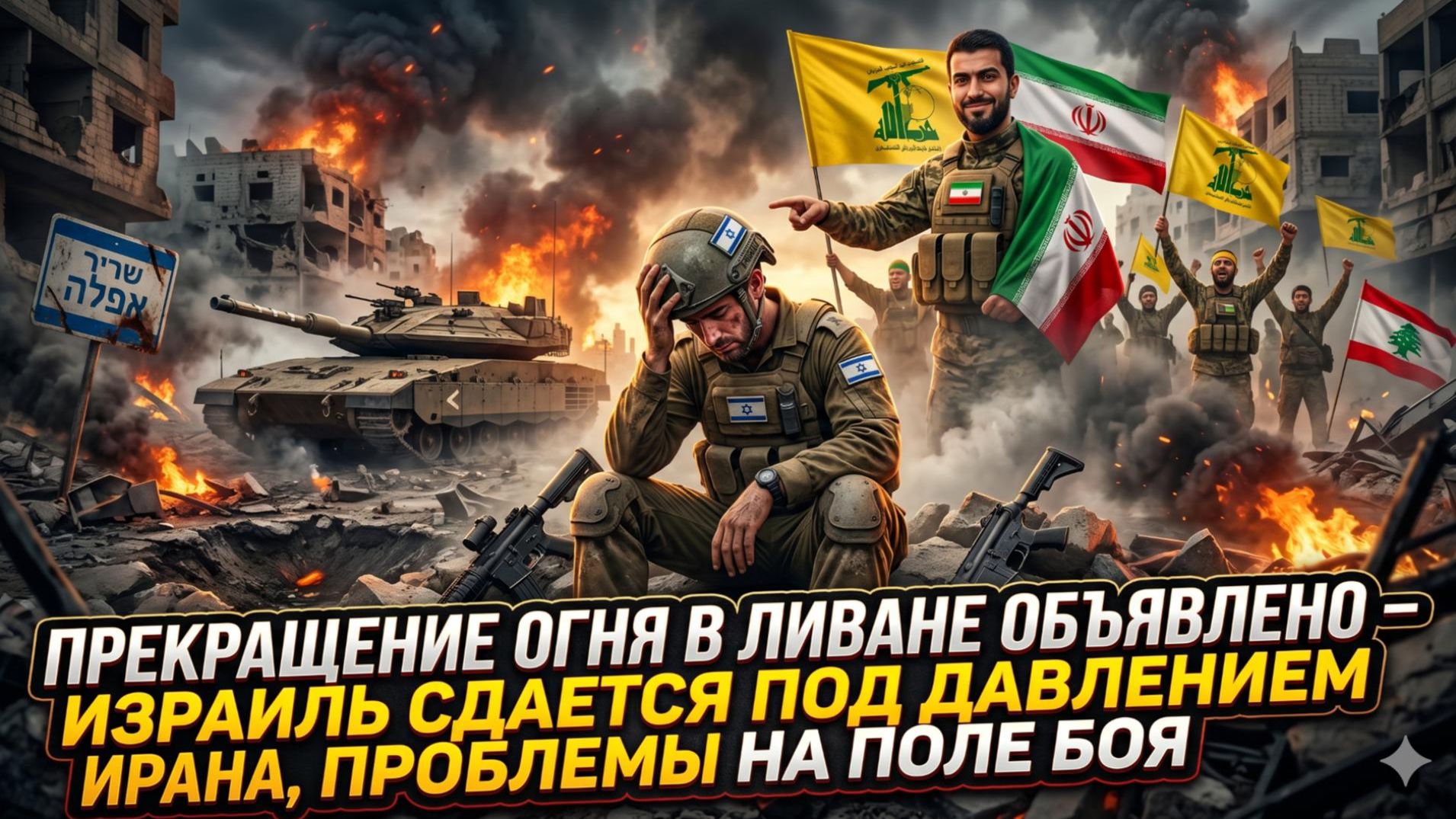 ⚡Дмитрий Ласкорис | Израиль сдался? Перемирие в Ливане - удар от Ирана и позор на поле боя
