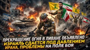 ⚡Дмитрий Ласкорис | Израиль сдался? Перемирие в Ливане - удар от Ирана и позор на поле боя