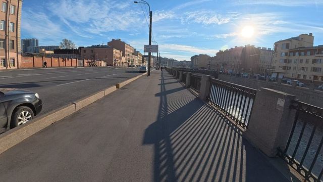 Скейтдрайв по набережной Невы в кристально чистом 4K