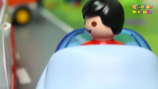 Видео для детей - Мультфильмы с игрушками - Ответственность на дороге! Мультики про машинки