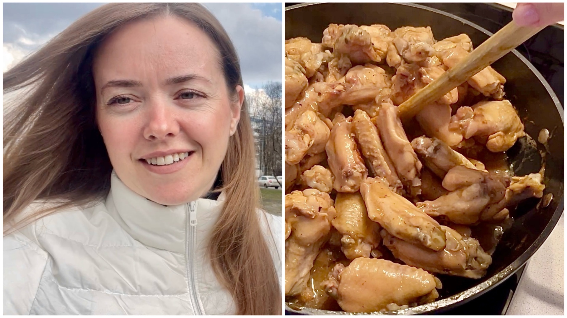 Поздравила маму, переборщила с водой: готовлю крылышки терияки 😱