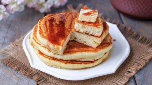 🥞 Всего 15 помешиваний = самые ТОЛСТЫЕ блинчики ХОТТО КЭЭКИ. Это стоит попробовать! 👌