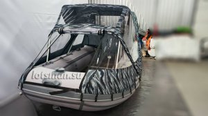 Комби с дверью на РиверБоат 390П-разметка