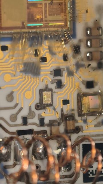 Ремонт неремонтопригодной 722.8 платы, протезирование кристаллов силовой подсистемы мехатроника W245