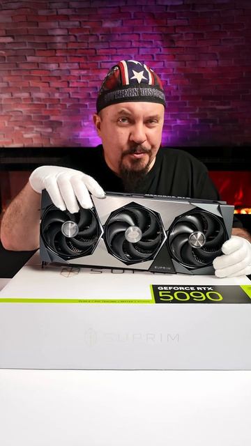 MSI RTX 5090 SUPRIM SOC — Самая Мощная Видеокарта 2026? Распаковка и Обзор