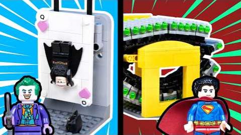 Побеждайте супергероев с помощью супернавыков ЛЕГО!