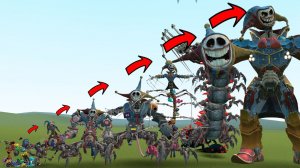 НОВАЯ ЭВОЛЮЦИЯ ПРОТОТИПА МЕХА-ТИТАНА ВСЕ ФАЗЫ POPPY PLAYTIME ГЛАВА 5 В Garry's Mod!