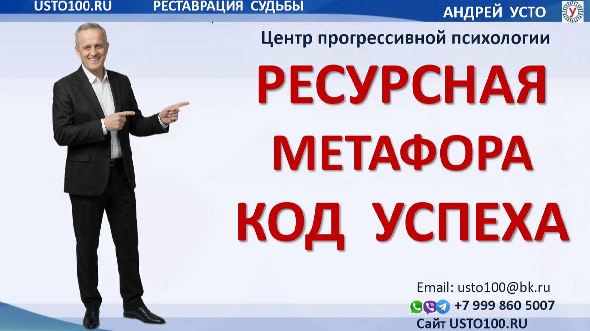 Код успеха. Психологическая метафора. Эффективность максимальная.