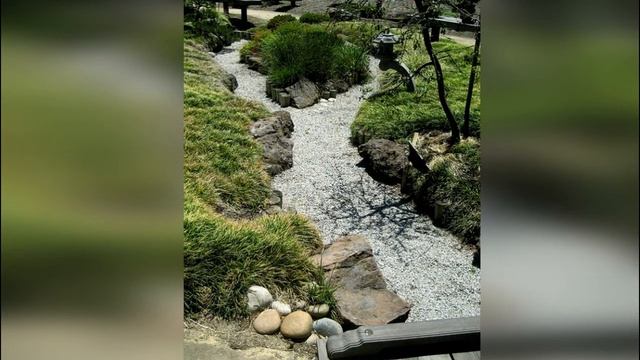 Сухой ручей, идеи для дачи.