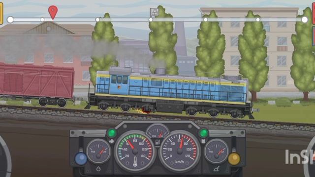 Train Simulator поездка на тепловозе тэм2