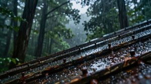 Стук дождя по крыше.  Для медитации и сна - 3 часа расслабления