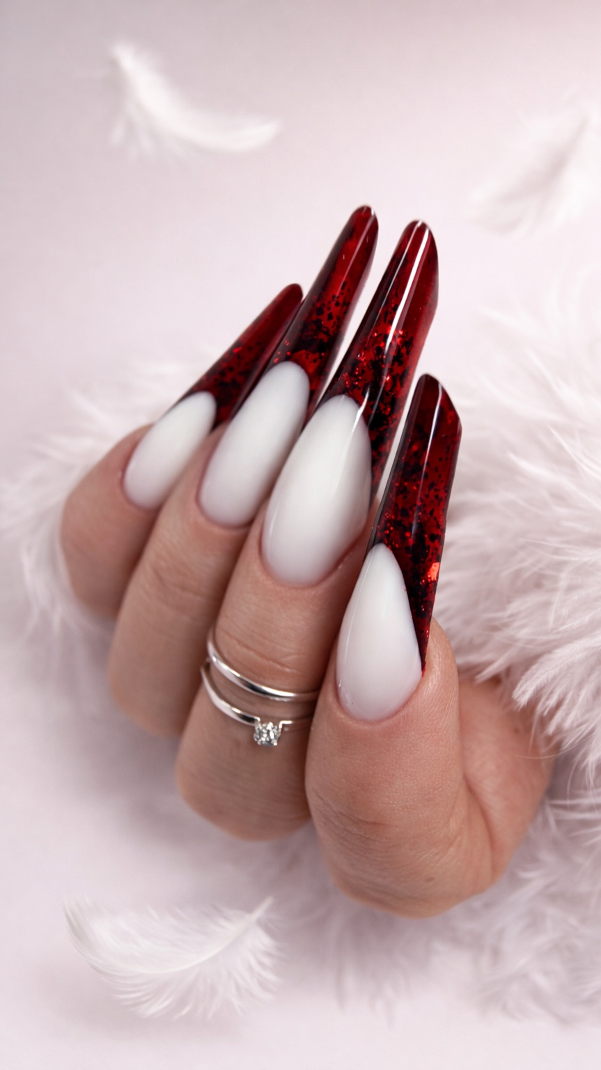 Арочное наращивание/ Выкладной френч