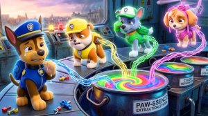 «Щенячий патруль» потерял свои цвета! Смогут ли они вернуть их? Смешная история «Щенячий патруль»