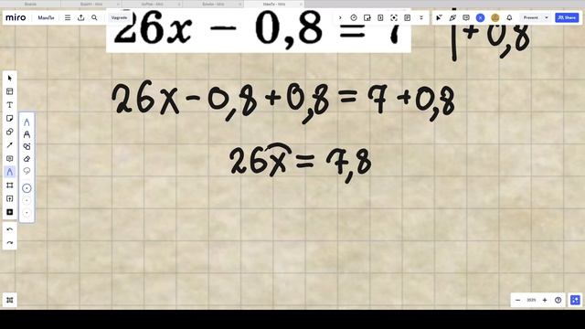 Линейное уравнение 1.0 4 3 б Мордкович 7