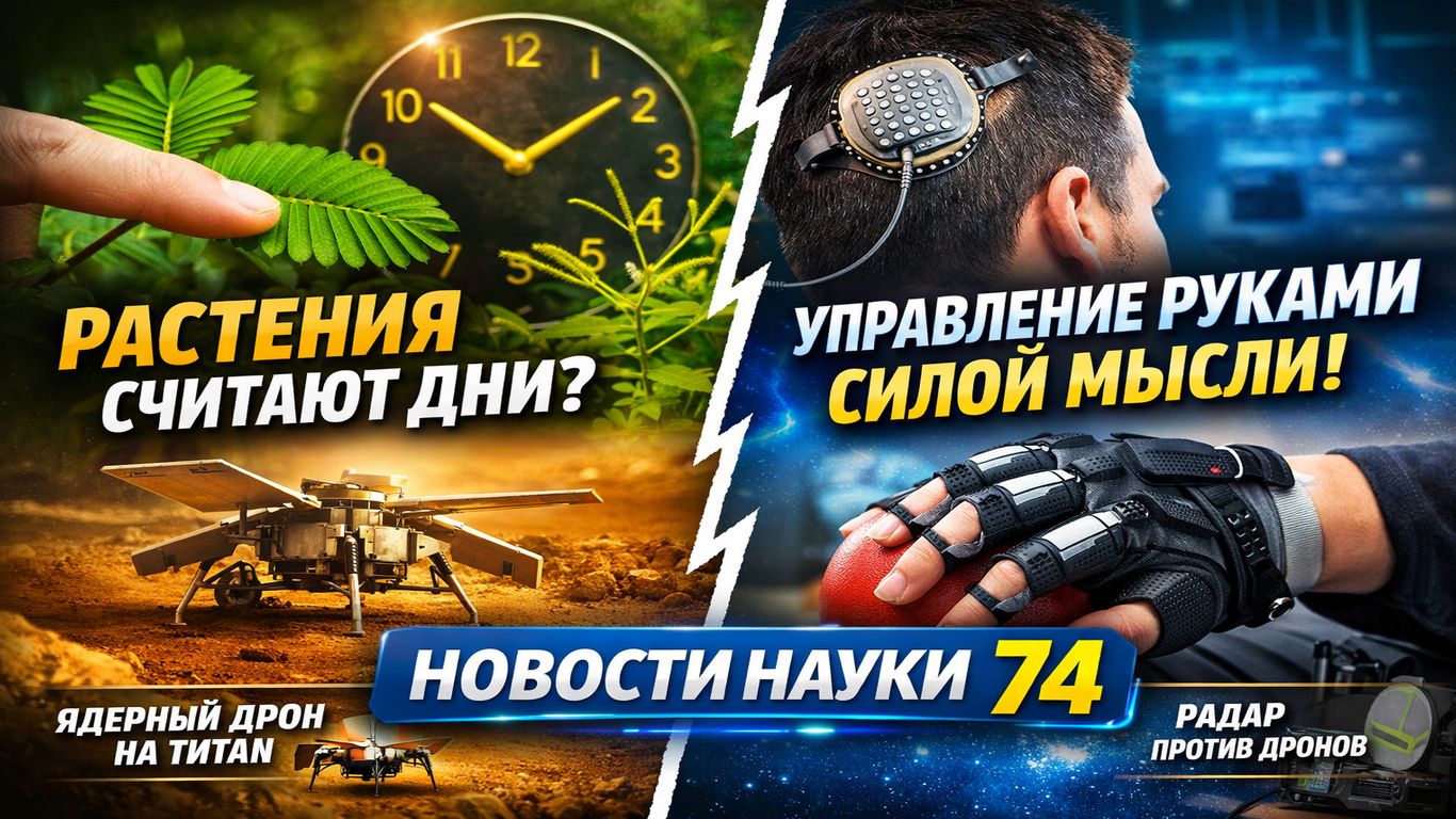 Как растения считают дни? Первый мозговой имплант в Китае | Новости науки 74