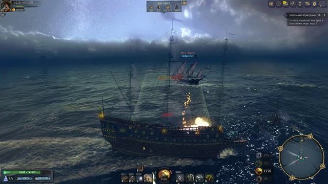 Будни ПвЕ фармера! Победить 5 NPS - имперцев в Бескрайнем море World Of Sea Battle Код друга 722686