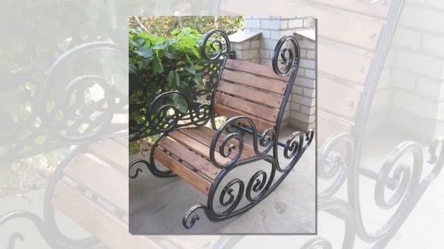 Кресло качалка своими руками, Идеи для Дачи.