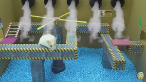 Хомячок сталкивается со свирепой акулой, убегая из лабиринта! часть 6