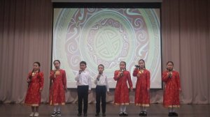 "Зугаалажа баяртайбди" - вокальный коллектив "Туяа" 7-10 лет рук-ль  Елбаев АА Осинский р-н Н-Ленино