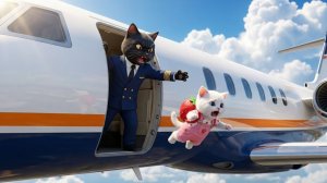 Трагедия авиакатастрофы ✈️ Брат пожертвовал собой, чтобы спасти беспомощного котёнка 🐱💔