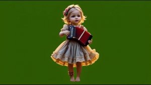 Девочка поёт и играет на гармошке_encoded