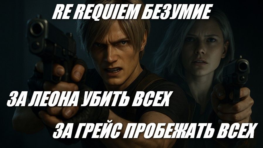 RE REQUIEM / БЕЗУМИЕ / ЗА ЛЕОНА УБИТЬ ВСЕХ - ЗА ГРЕЙС ПРОБЕЖАТЬ ВСЕХ