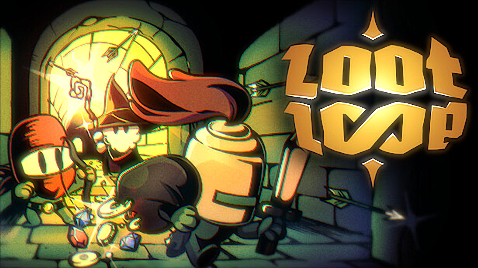 Расслабляющий инкрементальный данжен-кроулер   |   Loot Loop   |   #1