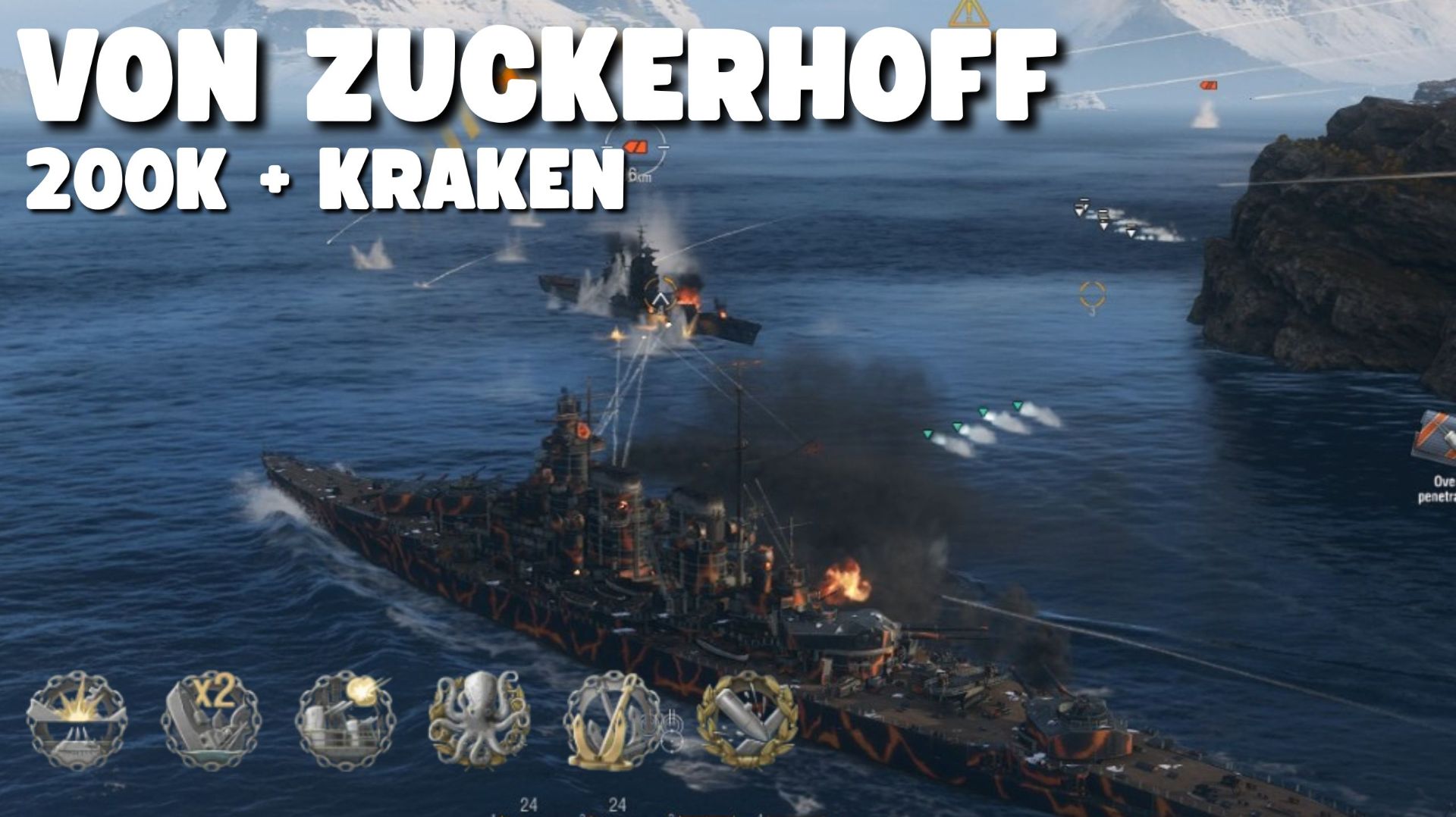 Как играть на Von Zuckerhoff? 200к урона и Кракен  Награда Лунного Нового года