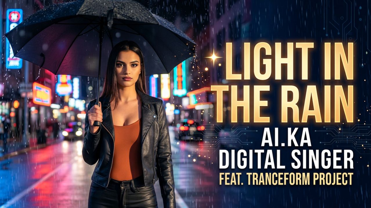 Light In The Rain  - AI.KA Digital Singer  Feat TranceForm Project