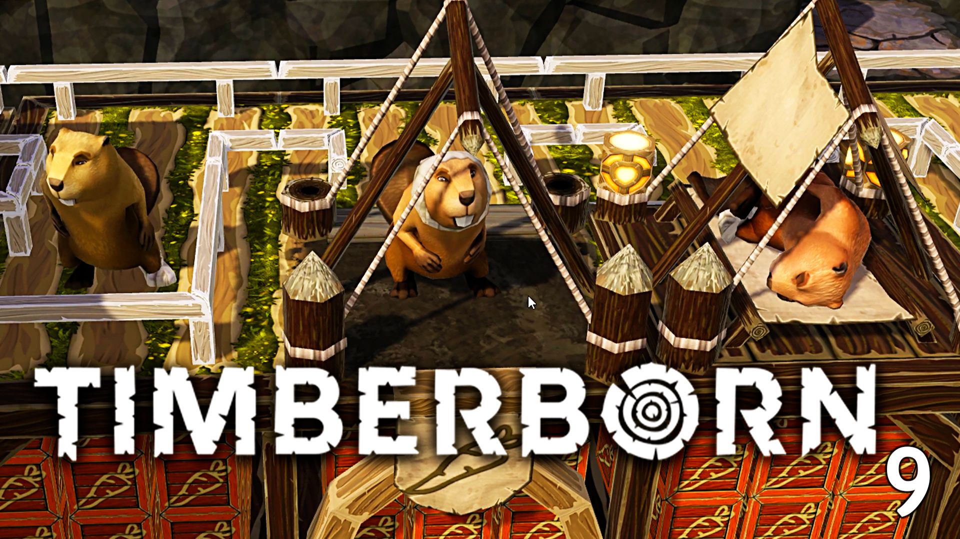 Болезнь, Засуха и Плотина ► Timberborn ► №9