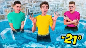 КТО ПОСЛЕДНИЙ ЗАМЕРЗНЕТ ЧЕЛЛЕНДЖ ! Видео Влада Бумага а4 А 4 Bumaga