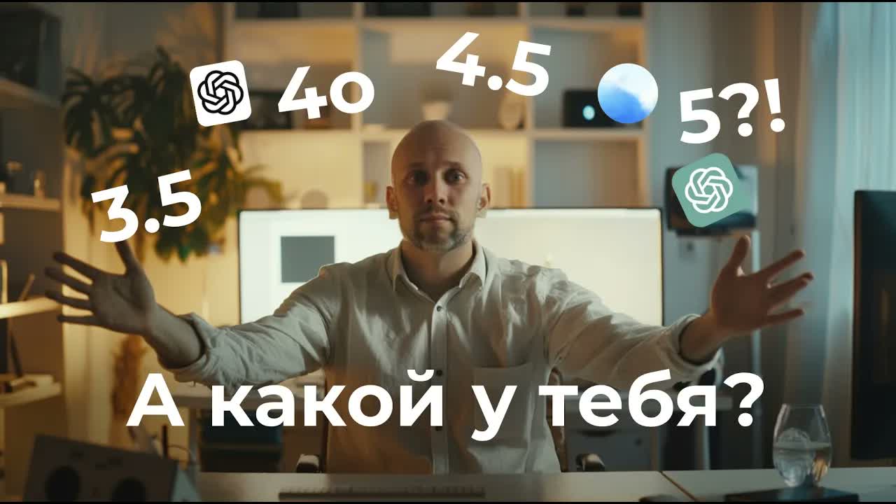 Какой ChatGPT выбрать?! Как не ошибиться в выборе. Сравнение Gpt 3.5, 4, 4o, O1, O3, 4.5, 5