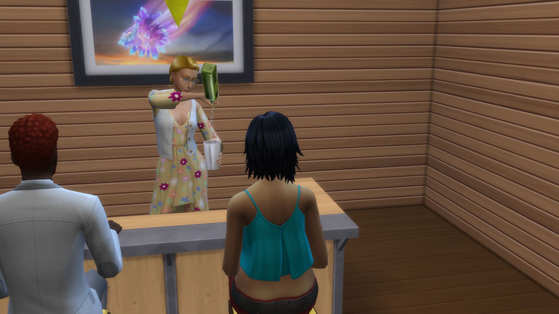 Not So Berry. The Sims 4. Желтый №3. Открываем свое дело.