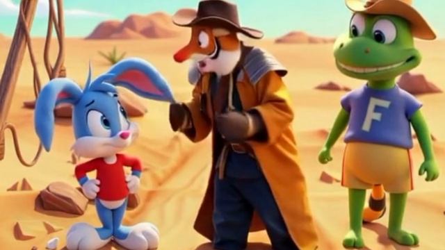 На диване... («Друзья Фрогги: Золотая лихорадка»)