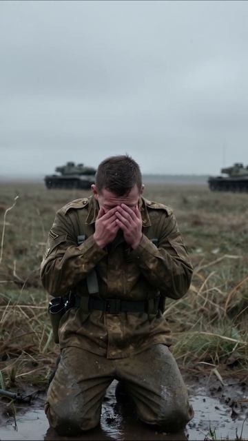Слезы на поле брани: цена войны #война #печаль #человек