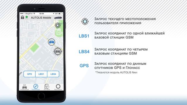 Мобильное приложение AUTOLIS  для IOS и Android
