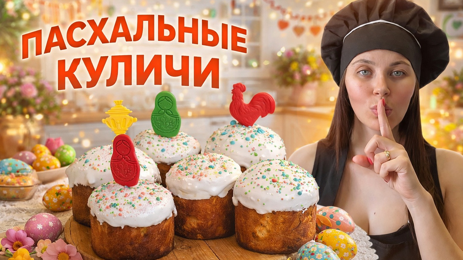 Куличи! 3 разных рецепта